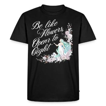Ostara Eostre Equinox Witch Pagan Goddess Rituals - Men's Premium Organic T-Shirt - black - Front - Nico (187cm)