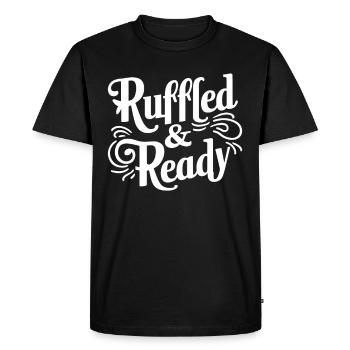 Renaissance Fête foraine tenue médiévale - T-shirt Premium bio Homme - noir - Devant - Nico (187cm)