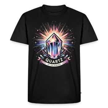 Géologie Pierre Chasse Agate Chasseur Pierre Collecte - T-shirt Premium bio Homme - noir - Devant - Nico (187cm)