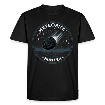 Geology Stone Hunt Agate Hunter Stone Collecting - Men's Premium Organic T-Shirt - black - Front - Nico (187cm)