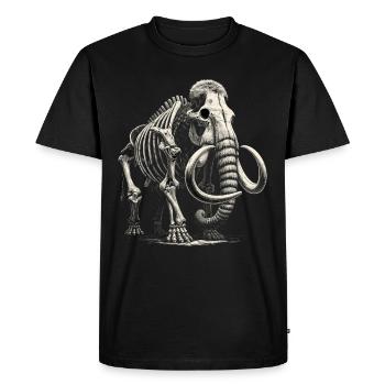 Chasseur de fossiles, Chasseur de fossiles, Paléontologue - T-shirt Premium bio Homme - noir - Devant - Nico (187cm)