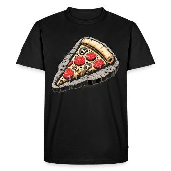 Chasseur de fossiles, Chasseur de fossiles, Paléontologue - T-shirt Premium bio Homme - noir - Devant - Nico (187cm)