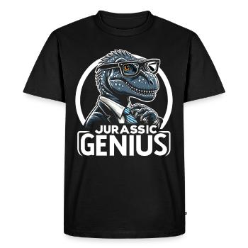 Chasseur de fossiles, Chasseur de fossiles, Paléontologue - T-shirt Premium bio Homme - noir - Devant - Nico (187cm)