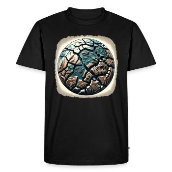 Fossilienjäger Fossilienjagd Paläontologe - Männer Premium Bio T-Shirt - Schwarz - Vorne - Nico (187cm)