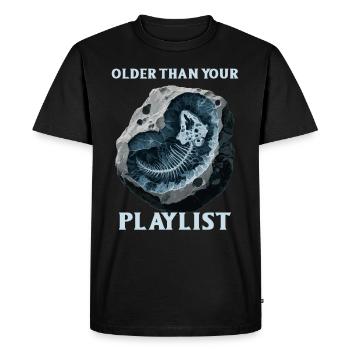 Chasseur de fossiles, Chasseur de fossiles, Paléontologue - T-shirt Premium bio Homme - noir - Devant - Nico (187cm)