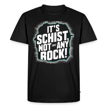 Géologie Pierre Chasse Agate Chasseur Pierre Collecte - T-shirt Premium bio Homme - noir - Devant - Nico (187cm)