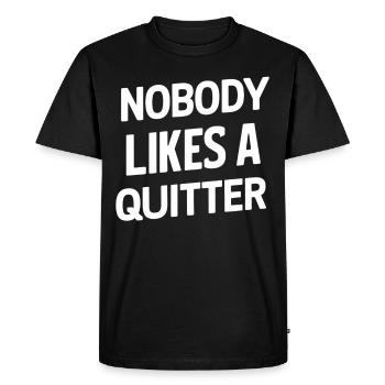 Recovery from alcohol dependence sobriety a a - Men's Premium Organic T-Shirt - black - Front - Nico (187cm)