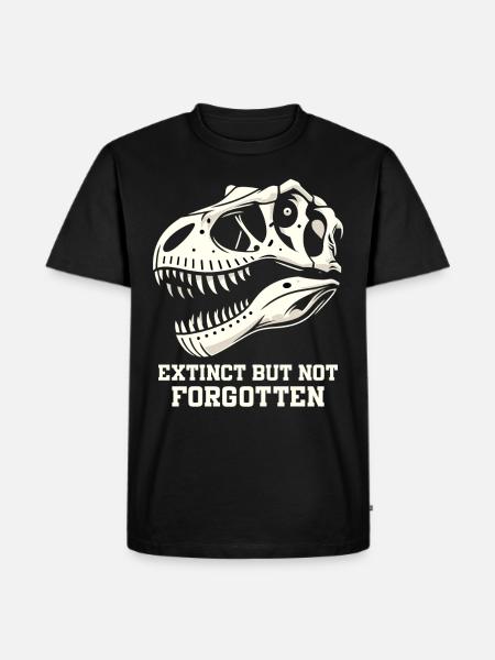 Fossil Hunter, Fossil Hunter, Paleontologist - Men's Premium Organic T-Shirt - black