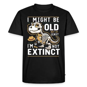Archaeology Archaeologist Historical Exploration - Men's Premium Organic T-Shirt - black - Front - Nico (187cm)