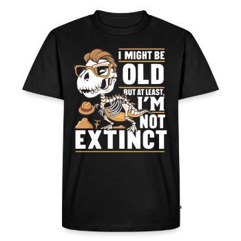 Archaeology Archaeologist Historical Exploration - Men's Premium Organic T-Shirt - black - Front - Nico (187cm)