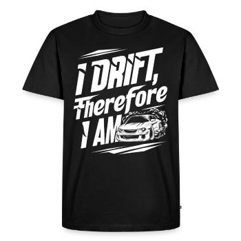 Car drift racing, racing car motorsport drift - Men's Premium Organic T-Shirt - black - Front - Nico (187cm)