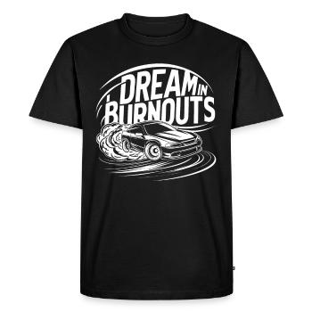 Car drift racing, racing car motorsport drift - Men's Premium Organic T-Shirt - black - Front - Nico (187cm)