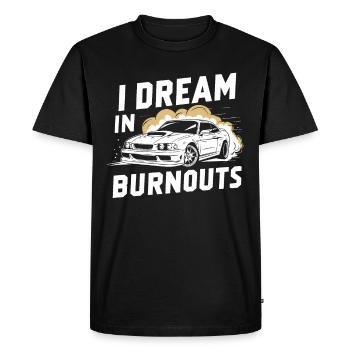 Car drift racing, racing car motorsport drift - Men's Premium Organic T-Shirt - black - Front - Nico (187cm)