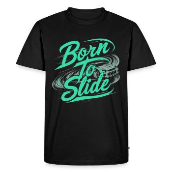 Car drift racing, racing car motorsport drift - Men's Premium Organic T-Shirt - black - Front - Nico (187cm)