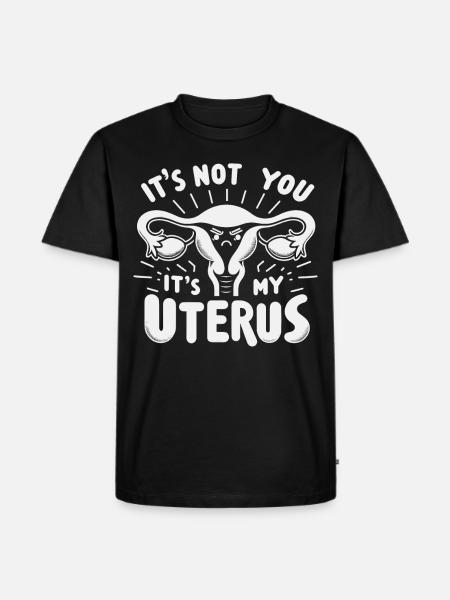 Hysterektomie-operation Zur Wiederherstellung Der - Männer Premium Bio T-Shirt - Schwarz