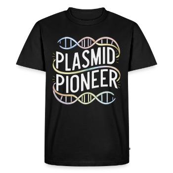 Microbiologiste Microbiologie Laboratoire Biologie des staphylocoques - T-shirt Premium bio Homme - noir - Devant - Nico (187cm)
