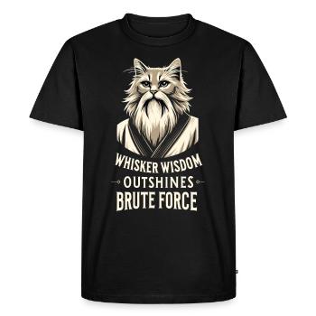 Kung Fu Kung Fu Chinois Kung Fu Asiatique - T-shirt Premium bio Homme - noir - Devant - Nico (187cm)