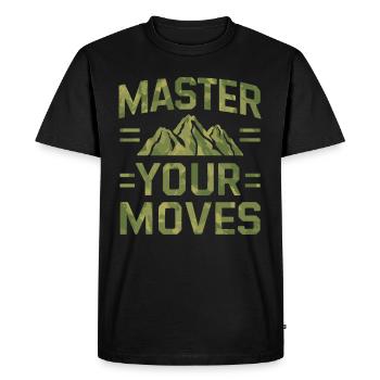 Kung Fu Chinese Kung Fu Asian Kung Fu - Men's Premium Organic T-Shirt - black - Front - Nico (187cm)