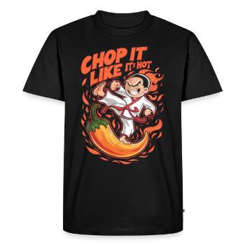 Kung Fu Kung Fu Chinois Kung Fu Asiatique - T-shirt Premium bio Homme - noir - Devant - Nico (187cm)