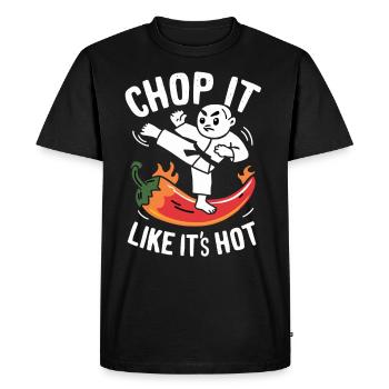 Kung Fu Kung Fu Chinois Kung Fu Asiatique - T-shirt Premium bio Homme - noir - Devant - Nico (187cm)