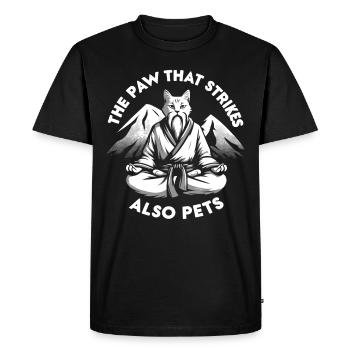 Kung Fu Kung Fu Chinois Kung Fu Asiatique - T-shirt Premium bio Homme - noir - Devant - Nico (187cm)