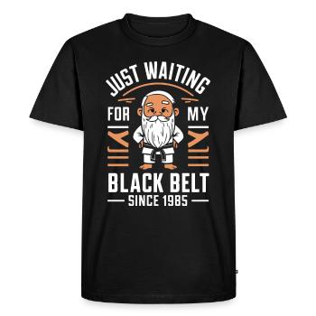 Kung Fu Kung Fu Chinois Kung Fu Asiatique - T-shirt Premium bio Homme - noir - Devant - Nico (187cm)