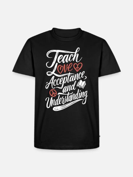 Sonderpädagogik-lehrer "sped Teacher Inclusion" - Men's Premium Organic T-Shirt - black