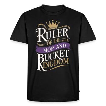 School administrators School staff Caretakers - Men's Premium Organic T-Shirt - black - Front - Nico (187cm)