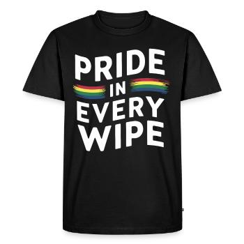 School administrators School staff Caretakers - Men's Premium Organic T-Shirt - black - Front - Nico (187cm)