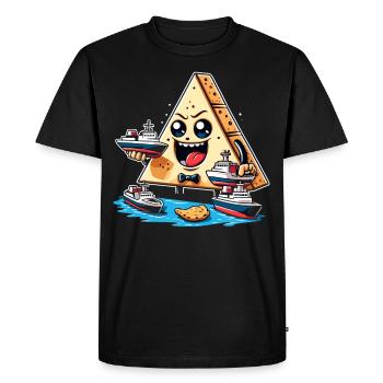 Mysterious disappearances in the Bermuda Triangle - Men's Premium Organic T-Shirt - black - Front - Nico (187cm)