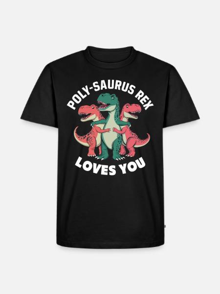 Communauté polyamoureuse Parentalité polyamoureuse - T-shirt Premium bio Homme - noir
