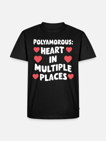 Communauté polyamoureuse Parentalité polyamoureuse - T-shirt Premium bio Homme - noir