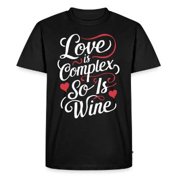 Communauté polyamoureuse Parentalité polyamoureuse - T-shirt Premium bio Homme - noir - Devant - Nico (187cm)
