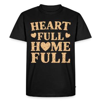 Communauté polyamoureuse Parentalité polyamoureuse - T-shirt Premium bio Homme - noir - Devant - Nico (187cm)