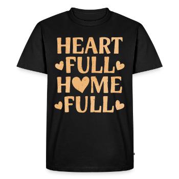 Communauté polyamoureuse Parentalité polyamoureuse - T-shirt Premium bio Homme - noir - Devant - Nico (187cm)
