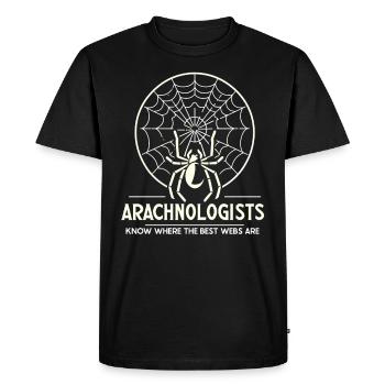Araignée De Compagnie, Tarentule, Amoureux Des Araignées - T-shirt Premium bio Homme - noir - Devant - Nico (187cm)
