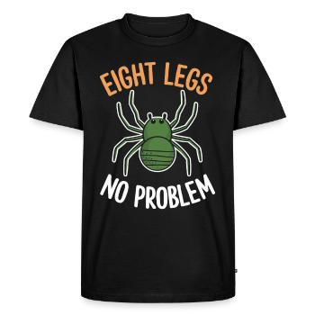 Araignée De Compagnie, Tarentule, Amoureux Des Araignées - T-shirt Premium bio Homme - noir - Devant - Nico (187cm)