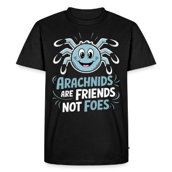 Araignée De Compagnie, Tarentule, Amoureux Des Araignées - T-shirt Premium bio Homme - noir - Devant - Nico (187cm)