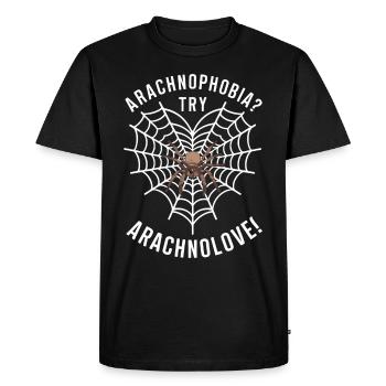 Araignée De Compagnie, Tarentule, Amoureux Des Araignées - T-shirt Premium bio Homme - noir - Devant - Nico (187cm)