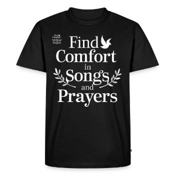 Choral Music Religious Singing Faith-Based Music - Men's Premium Organic T-Shirt - black - Front - Nico (187cm)