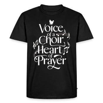 Choral Music Religious Singing Faith-Based Music - Men's Premium Organic T-Shirt - black - Front - Nico (187cm)