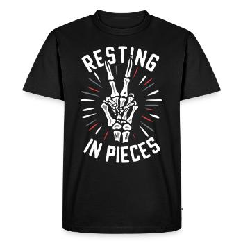 Renouveau de l’emo et mode alternative pour les enfants de la scène - T-shirt Premium bio Homme - noir - Devant - Nico (187cm)