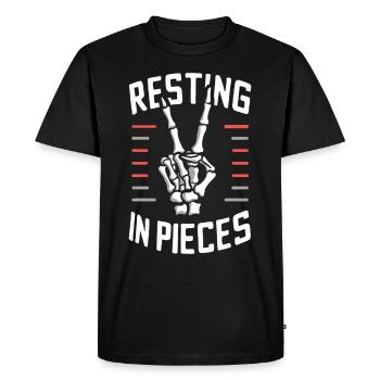 Renouveau de l’emo et mode alternative pour les enfants de la scène - T-shirt Premium bio Homme - noir - Devant - Nico (187cm)