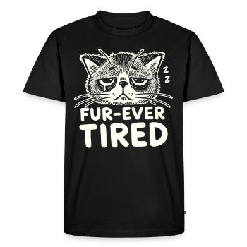 Design de chat Emo pour les amoureux des chats gothiques et - T-shirt Premium bio Homme - noir - Devant - Nico (187cm)