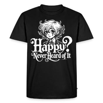 Renouveau de l’emo et mode alternative pour les enfants de la scène - T-shirt Premium bio Homme - noir - Devant - Nico (187cm)