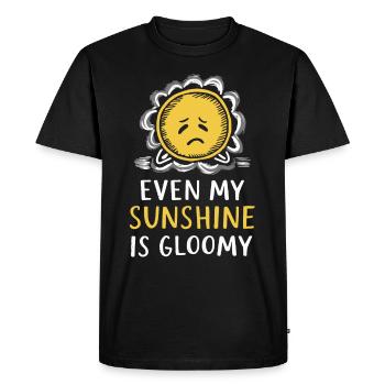 Revival emo et mode alternative pour Scene Kids - T-shirt Premium bio Homme - noir - Devant - Nico (187cm)