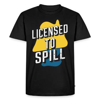 School administrators School staff Caretakers - Men's Premium Organic T-Shirt - black - Front - Nico (187cm)