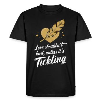 Sensibilisation à la violence domestique - T-shirt Premium bio Homme - noir - Devant - Nico (187cm)