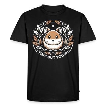 Design américain Pika Lover pour Pika - T-shirt Premium bio Homme - noir - Devant - Nico (187cm)