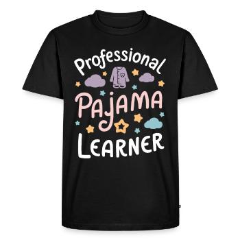 Homeschool Mom Dad Family Life Community Journey - Men's Premium Organic T-Shirt - black - Front - Nico (187cm)
